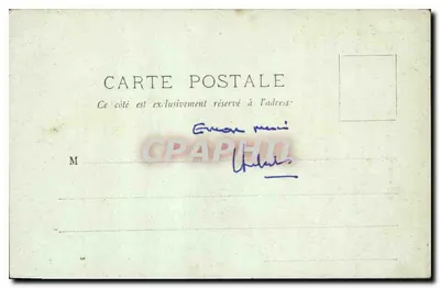 Douai — A Estátua de Nossa Senhora — Livraria Lauverjat, n°34 — Verso