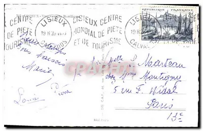 Lisieux - Vista hacia la Basílica — editor Cap — Reverso
