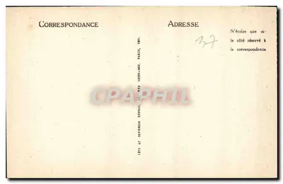 Azay-le-Rideau — El Castillo — Vista oriental y el Indre en monte — I.L. — Reverso