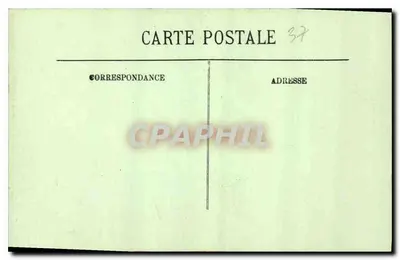 Azay-le-Rideau — A Porta da Capela — LL — Verso