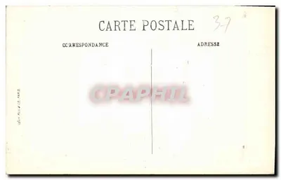 Amboise (Loire-et-Loire) — Zamek (Zabytek) widziany z wyspy i Loary — L.L. — Rewers