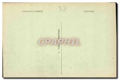 Ussé (Loir-et-Cher) — Zamek (Północno-Zachodnia część) — A.P. — Rewers