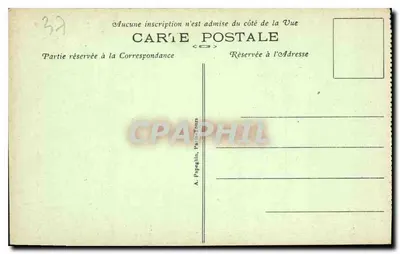 Amboise — Le Château, Porte d'entrée du Jeu de Paume (XVe s.) — Rewers