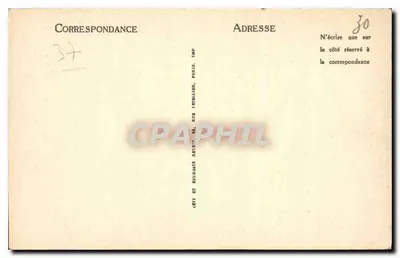 Chenonceaux — Wschodnia fasada zamku — LL — Rewers
