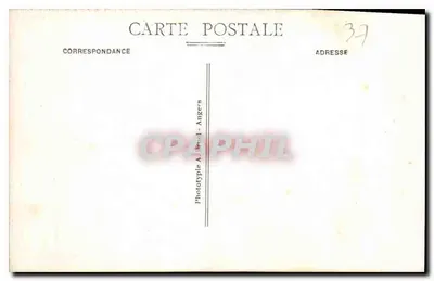 Loches (Loir-et-Cher) — Wieża (XII wiek) — przypisuje się Foulques Nerra — A. B. — Rewers