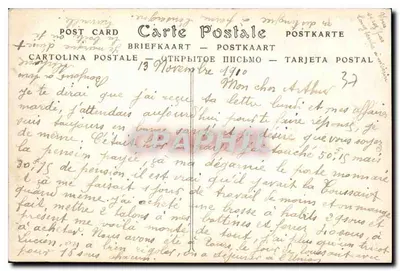 Amboise (Indre-et-Loire) — Zamek (XVe-XVIe w.) : lokaj Króla i wieża Minimów — część południowa mostu; ramy i lewa brzegowa część Loiry — ND Pbot. — Rewers