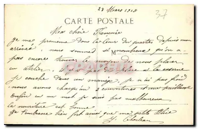 Tours — Vista geral — A Loire — O Ponte de Pedra — A Catedral Saint-Gallien — N.P. — Verso