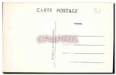 Amboise (Loire-et-Loire) — Zamek-Kaplica św. Huberta — A.P. (wydawca) — Rewers