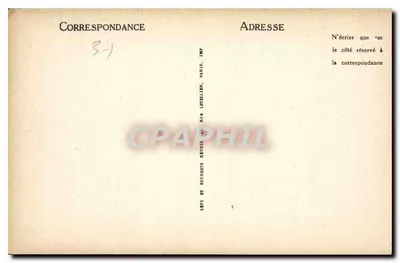 Amboise — O Castelo — Porta da Capela — ND — Verso