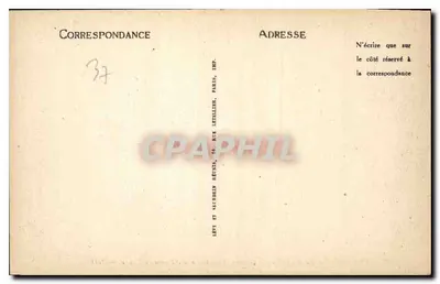 Amboise — Zamek — Wewnętrzna Galeria Pierwszego Piętra — ND — Rewers
