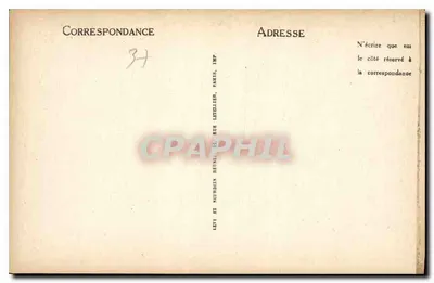 Amboise — O Castelo — Galeria Interna do 1º andar — ND — Verso