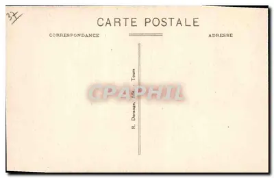 Langeais (Loire-et-Loire) - Il Castello (monumento storico del XV secolo) - Torre d'angolo (lato Nord) — Verso