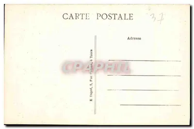 Amboise (Indre-et-Loire) — Zamek, Krypta św. Huberta — A.P. — Rewers