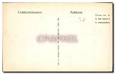 LANGEAIS — Zamek — Façada Południowa — LL — Rewers