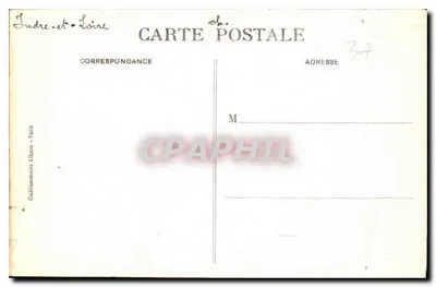 Tours — Katedra Notre-Dame-la-Riche — Wewnętrzna — Wydawca A. n°100 — Rewers