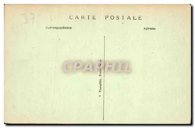 Chenonceau (Loire-et-Loire) — O Castelo — fachada ocidental e ponte do século XV — Verso