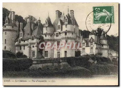 Ussé — O Castelo — Vista geral — LL.