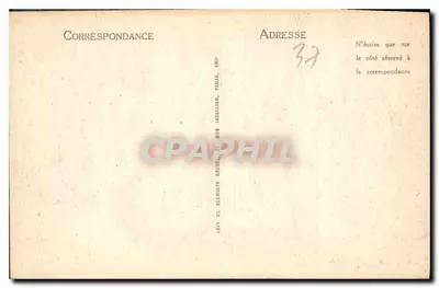 Zamek w AMBOISE — ND — Wydawca: Lévy & Neubois, Paryż, nr 101 — Rewers