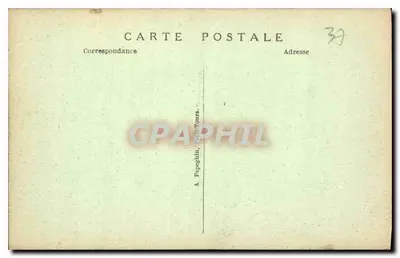 Chenonceau — Le Château, L'Aile Thomas Bohier, la Tour des Marques et le Pont-levis — A.P. — Verso