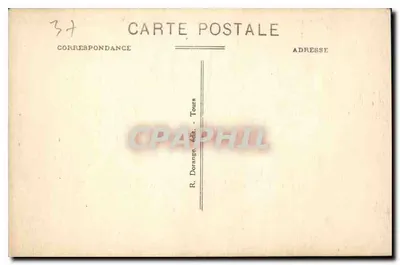 Castelo Nacional (século XVI) - Fachada Ocidental — Roy-le-Rideau (Loir-et-Cher) — R. Dorange, édit. Tours — Verso