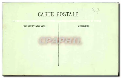 Azay-le-Rideau — O Castelo. Cabinet Portugais — LL. — Verso