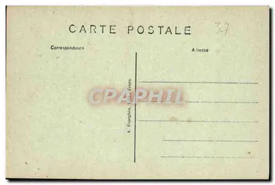 Loches (Loir-et-Cher) — A Chancelaria — A. P. — Verso