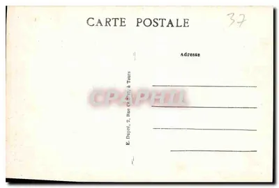 Amboise — Zamek — Wjazd do Jeu de Paume (XV wiek) — Rewers