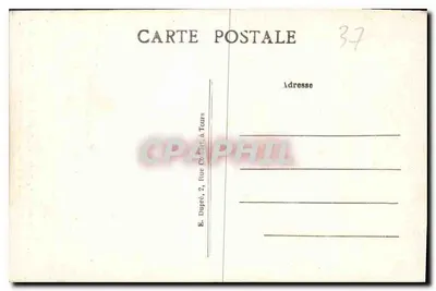 Amboise — Zamek — Drzwi kaplicy św. Huberta — Zbudowane przez Karola VIII (XV wiek) — A.P. — Rewers