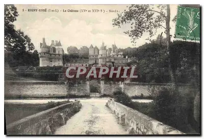 Rigny-Ussé (Loir-et-Cher) — O Castelo (séculos XV e XVI) — Norte — Norte-Philippe