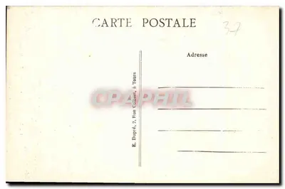 Amboise (Loire-et-Loire) — Zamek — Wnętrze kaplicy św. Huberta — A.P. — Rewers