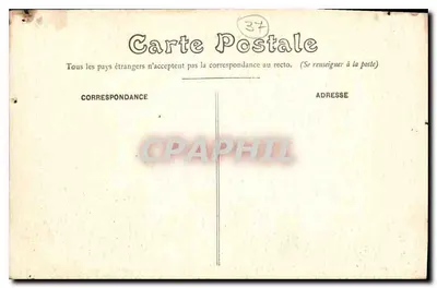 Tours — Vue générale — Grand Bazar Tours — Verso