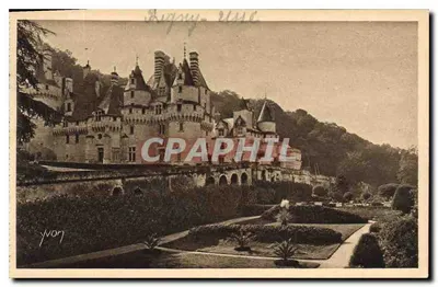 Castelo de Rigny-Usse — Vista geral (Nordeste) — Edição d'Art YVON, Paris