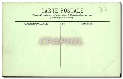 Chenonceaux — Zamek — Widok z Wielkiej Alei — LL. n°30 — Rewers