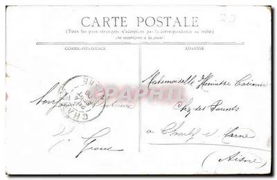 TOURS — Ponte de Pedra e Praça Descartes — Editor E. FARM — Verso