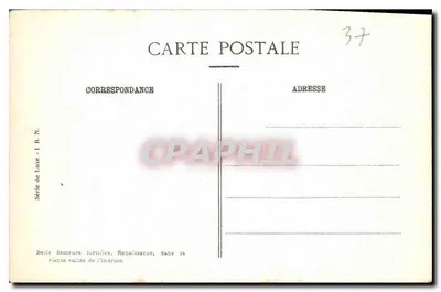 Il Castello di Montresor — Serie della Luna - I R N, n°24 — Verso