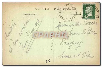 Chenonceau (Loire) — O Castelo, A Ala Thomas Bohier e a Torre das Marcas — A.P. — Verso