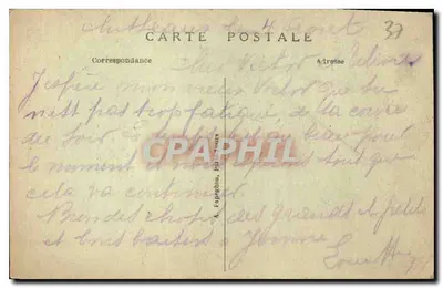 Chenonceau (Loire-et-Cher) — Ansicht des Schlosses im Südosten — A.P. n°3 — Rückseite