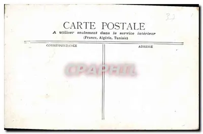 Het Kasteel van Azay-le-Rideau — uitzicht op het kasteel omringd door water — onbekende uitgever — Achterkant