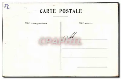 Castello d'Amboise — vista panoramica — editore non identificato — Verso