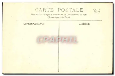 Loches - La Colegiata de San Ursulo - La Cripta de Luis XI - LL. N°47 — Reverso