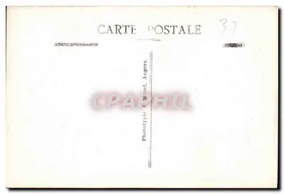 Loches (Indre-et-Loire) - Poort van de Collegiale van Sint Urs (10e eeuw) - A. B. — Achterkant