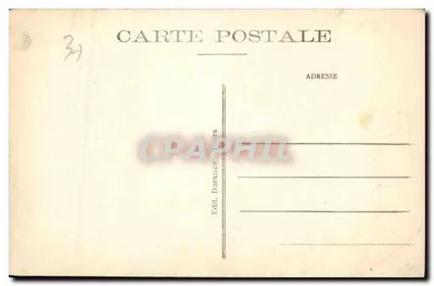 Chenonceaux (Loire-et-Loire) — Zamek (Monument historique, XV wiek) — R.D. — Rewers