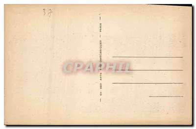 Tours — Algemene uitzicht — Cie des Arts Photomécaniques, Parijs — Achterkant