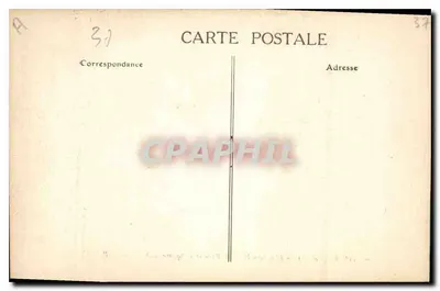 Tours (Loire-et-Cher) — Stare Miasto Radykalne i Plac Rabelais — A. P. — Rewers
