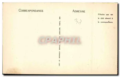 Langeais (Indre-et-Loire) — Zamek (strona zachodnia) i dziedziniec — ND — Rewers