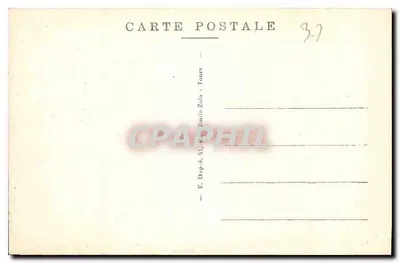 Tours (Indre-et-Loire) — Katedra Świętego Gatiana — Absyda — Zaczęta w 1170 i zakończona w 1267 — A.P. — Rewers