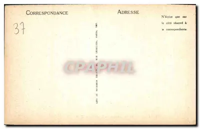 LANGEAIS — Ruiny zamku — ND — Rewers