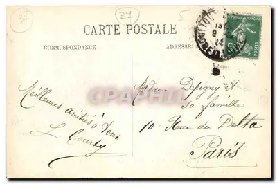 Tours (Loire-et-Loire) — Katedra św. Gatiana (XII–XVI wiek) — wydawca LL, nr 261 — Rewers