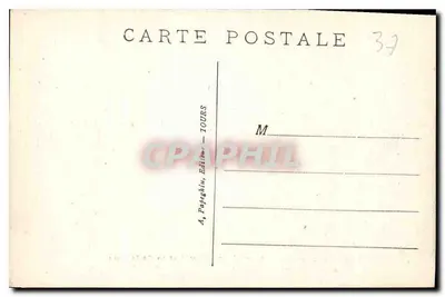 Loches (Indre-et-Loire) — O Castelo Real e a Colegiada — A.P. Purdupus — Verso