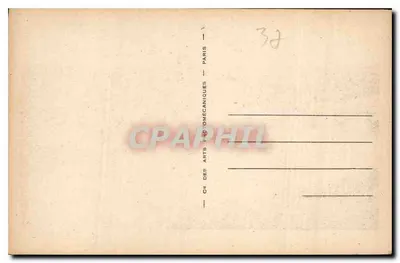 Tours — Widok ogólny — Cie des Arts Mécaniques, Paryż, nr ND.30 — Rewers